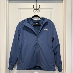 The North Face Navy Blue Fleece-Lined Jacket